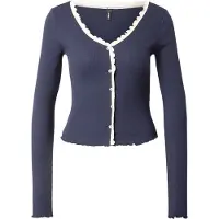 ONLY T-shirt 'ONLLAILA' beige / bleu marine
