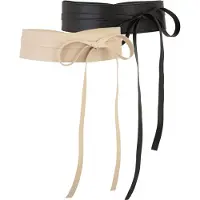 About You Ceinture beige / noir