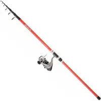 Daiwa Sensor+q850fm Surfcasting Combo Orange 4.20 m / 60-120 g
