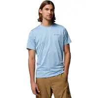 Columbia Hike Short Sleeve T-shirt Bleu S Homme
