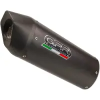 Gpr Exhaust Systems Furore Nero Bmw R 1200 Rt Lc 14-16 Ref:bmw.77.fune Homologated Slip On Muffler Doré Homologated