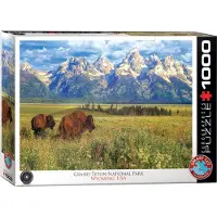 Eurographics Puzzle Grand Teton National Park, Smart Cut, 1000 pièces, 68 x 48 cm, 6000-5474