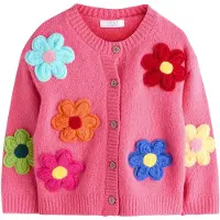 Next Cardigan bleu / orange / rose / rouge