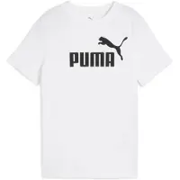 Puma T-Shirt fonctionnel 'ESS No. 1' noir / blanc