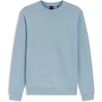 BOSS Sweat en molleton de coton avec patch logo