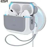 ESR Étui Orbit HaloLock MagSafe pour AirPods Pro 3 - blanc