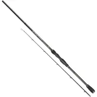 Mikado Canne à lancer Kamisori Zander 1 section Noir 2,15 m / 1-35 g Noir 2,15 m
