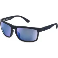 Police Splf63m6306qs Sunglasses Bleu Blue/CAT3 Homme