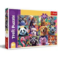 Trefl Puzzle 300 pièces Portraits d'animaux amusants 23030