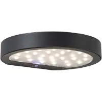 ROSSINI ILLUMINAZIONE Nap Led Solar Applique 2,2W Ip54 3000K Anthracite - Applique Solaire Rechargeable Avec Capteur Crépusculaire Et Variateur Tactile - Groupe Rossini