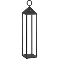 ROSSINI ILLUMINAZIONE Picnic Lampe De Table Led Portable 2,2W Ip54 2700K Cri85 67Cm - Anthracite - Groupe Rossini - Design En Aluminium Moulé Sous Pression
