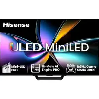 Hisense U7Q PRO 85U7Q PRO TV 2,16 m (85") 4K Ultra HD Smart TV Wifi Noir