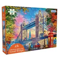 Gibsons Puzzle Tower Bridge London 1000 Teile bunt Karton