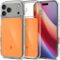 Spigen Ultra Hybrid T (MagFit) (Apple iPhone 17 Pro Max), Coque pour téléphone portable, Orange