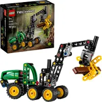 LEGO Technic Machine de coupe et d'empilage d'arbres John Deere 1470H 42218