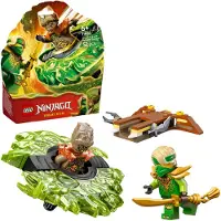 LEGO Ninjago Lloyd contre Toupie Monstre Terrestre 71850 Jeu de Construction 52 Pièces pour Enfants dès 6 Ans