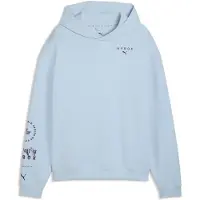 Puma Sweat de sport bleu clair / noir