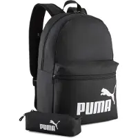 Puma Sac à dos 'Phase' noir / blanc
