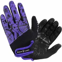 Aqua Lung Admiral Iii Woman 2 Mm Gloves Noir,Violet XS Femme