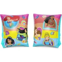 Bestway Brassards Gonflables Pour Enfants De 3 À 6 Ans 17x12 Cm Design De Princesses Disney Double Chambre À Air