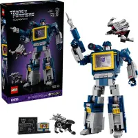 LEGO Icons 10358 Transformers : Soundwave - Set de Construction pour Adulte - Maquette