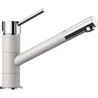 BLANCO Robinet de cuisine KANO blanc granite argenté 525030