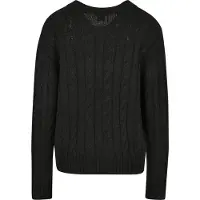 Urban Classics Vestes en maille noir