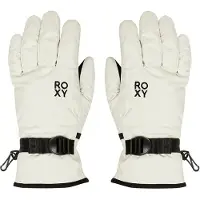 Roxy Jetty Solid Gloves Blanc L Femme