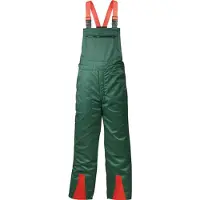 Feldtmann Salopette anti-coupures FICHTE taille 60 vert/rouge (60)