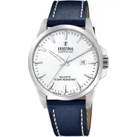 Festina Montre à affichage analogique bleu