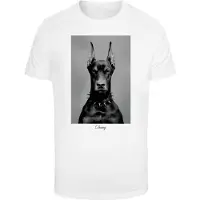Mister tee T-Shirt 'Dawg' gris / noir / blanc