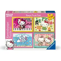 Ravensburger Casse-tête 2D pour enfants : Hello Kitty set 4x100el