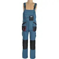 AWTOOLS Pantalon à bretelles de travail T2/ Pétrole/ XL (XL)