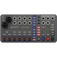 Zoom L-6 LiveTrak (Studio et mixeur live), Table de mixage, Noir