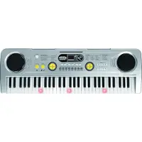 Reig Musicales Organ 61 Keys With Usb Mic And Audio Cable And Professor Function Argenté