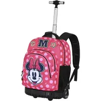 KARACTERMANIA Disney Minnie Mouse Class 47x32x27 Cm 40.60l Wheeled Backpack Rose Enfants
