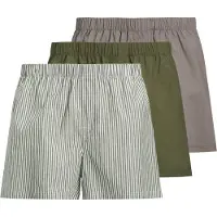 Jack & Jones Boxers 'Milano' taupe / olive / vert foncé
