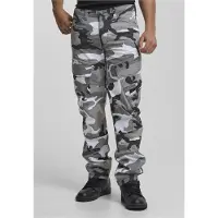 Brandit Pantalon cargo 'Adven' kaki / vert clair / vert foncé