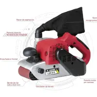Stayer Ponceuse à bande LEN 610, 100 x 155mm, 1200W,