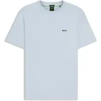 BOSS 50506373 Green Short Sleeve T-shirt Bleu S Homme