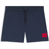 HUGO Dominica 10238035 Red Swimming Shorts Bleu M Homme