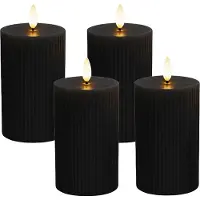 Relaxdays 4 bougies (4x)