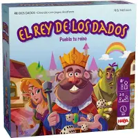 Haba The King Of The Dice Board Game Spanish Multicolore Enfants