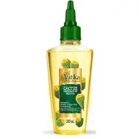 Vatika Naturals Vatika Afro Naturals Cactus Hair Oil 100ml Hair Care Essential Oil for Healthy Scalp Maintenance and (100 ml)
