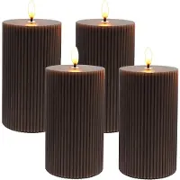 Relaxdays 4 bougies (4x)