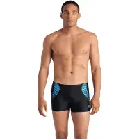 Arena Maillot de bain 'OPENINGS SHORTS' turquoise / noir