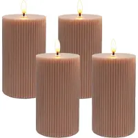 Relaxdays 4 bougies (4x)