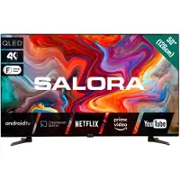 Salora QLEDTV series 50QLEDTV, 127 cm (50"), 3840 x 2160 pixels, QLED, Smart TV, WLAN, noir
