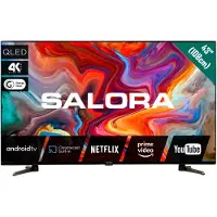 Salora QLEDTV series 43QLEDTV, 109.2 cm (43"), 3840 x 2160 pixels, QLED, Smart-TV, WLAN, Noir