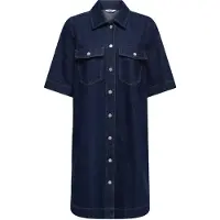ONLY Robe-chemise 'ONLBELLE' bleu foncé